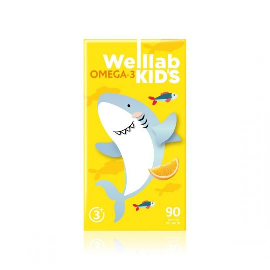 Омега-3 для детей WELLLAB KIDS OMEGA-3, 90 капсул 4